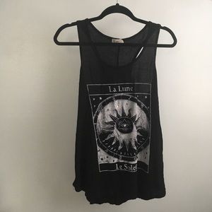 Tarot card tank top